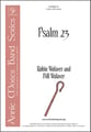 Psalm 23 Unison choral sheet music cover